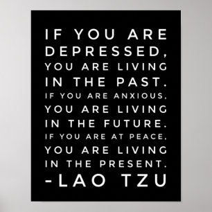 Lao Tzu Philosophy Poster