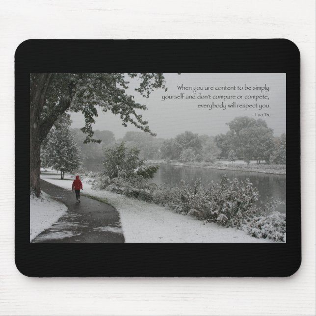 Lao Tzu Quote II Musmatta (Framsidan)