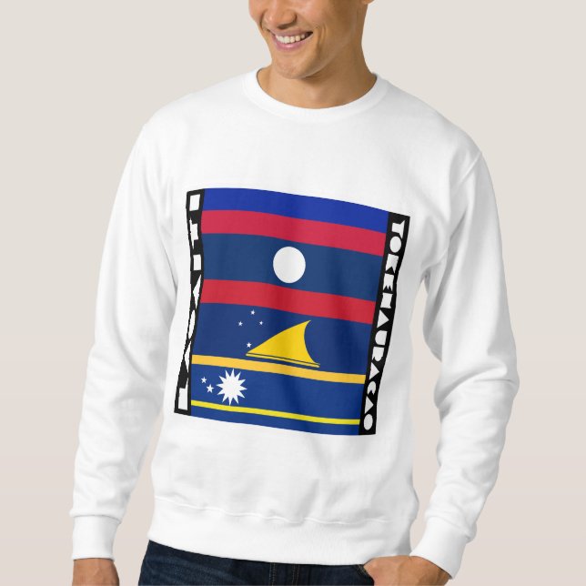 Laoaiti och Tokenauracao Lång Ärmad Tröja (Framsida)