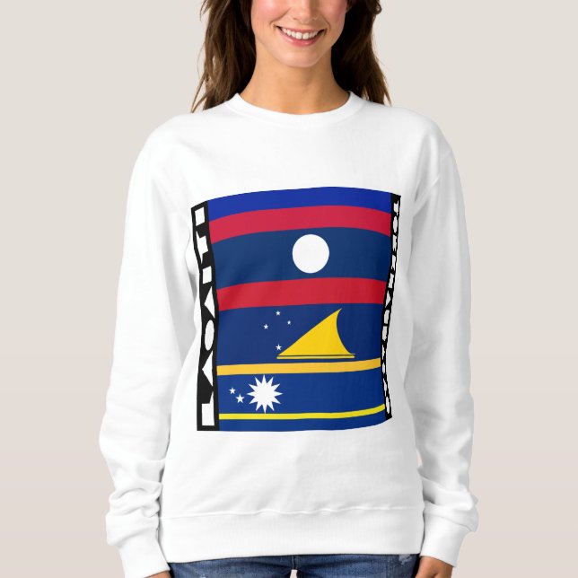 Laoaiti och Tokenauracao T Shirt (Framsida)