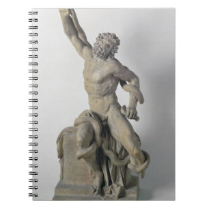 Laocoon grupp utan sonsna, 17th århundrade (marb anteckningsbok med spiral