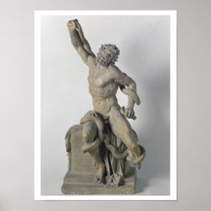 Laocoon grupp utan sonsna, 17th århundrade (marb poster