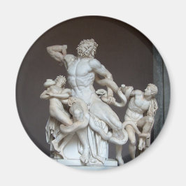 Laocoön och hans sons statue i Vatikanmuseet Magnet