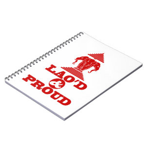 LAO'D & PROUD ANTECKNINGSBOK MED SPIRAL
