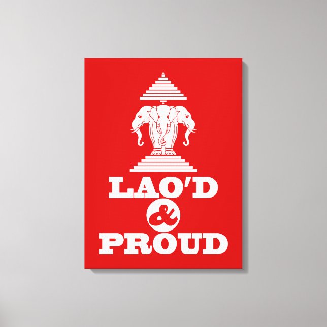 LAO'D & PROUD CANVASTRYCK (Framsida)