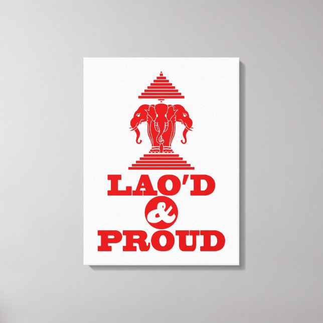 LAO'D & PROUD CANVASTRYCK (Framsida)