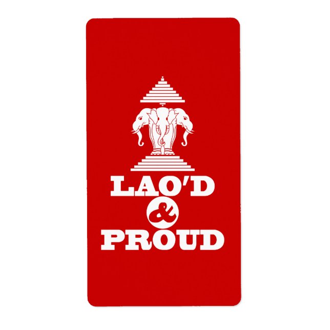 LAO'D & PROUD FRAKTSEDEL (Framsidan)