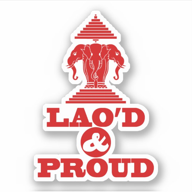 LAO'D & PROUD KLISTERMÄRKEN (Framsida)