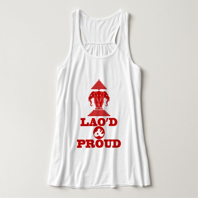 LAO'D & PROUD LINNE MED RACERBACK  (Design framsida)