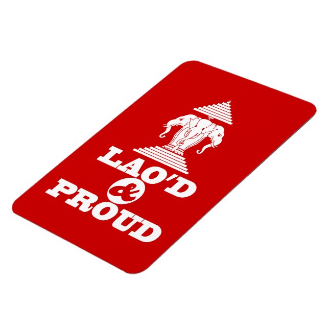 LAO'D & PROUD MAGNET (Vänstra Sidan)