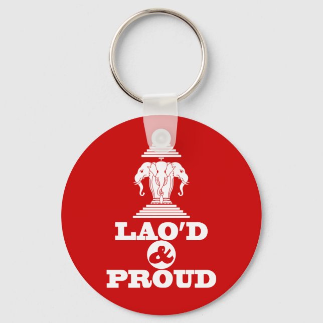 LAO'D & PROUD NYCKELRING (Framsida)