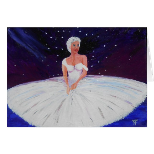 LaoperaDiva Hälsningskort (Framsidan Horizontal)