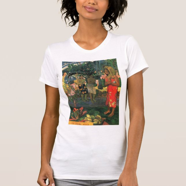 "LaOrana Maria" - Paul Gauguin T-tröja Tee (Framsida)