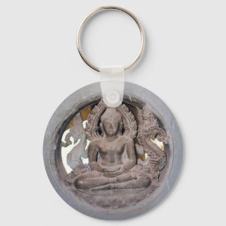 Laos Buddha Keychain Nyckelring