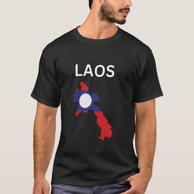 Laos Design T Shirt (Framsida)
