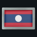 Laos Flagga<br><div class="desc">Patriotisk flagga av Laos.</div>