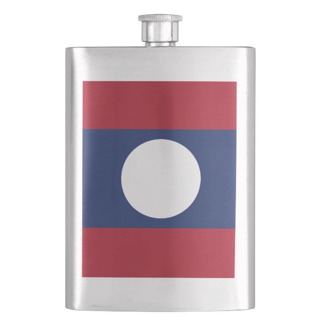 Laos flagga fickplunta (Framsidan)