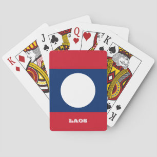 Laos Flagga Games, laos spelkort