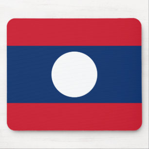 Laos flagga musmatta