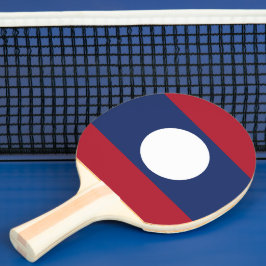 Laos flagga pingisracket