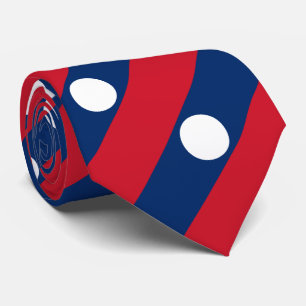 Laos flagga slips