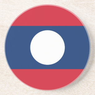 Laos flagga underlägg
