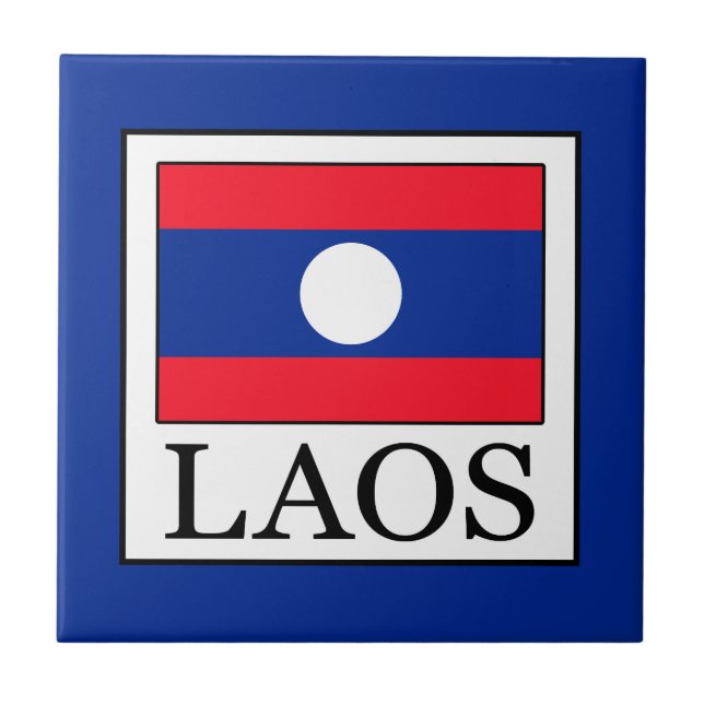 Laos Kakelplatta (Framsidan)