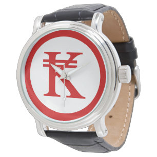 Laos Kip Lao/Laotian Money Sign Armbandsur