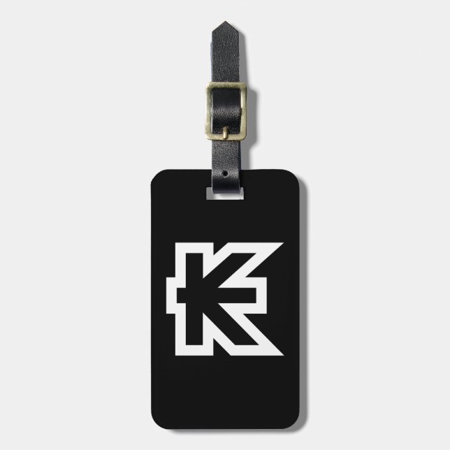 Laos Kip Lao/Laotian Money Sign Bagagebricka (Vertikal Framsida)