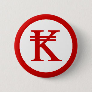 Laos Kip Lao/Laotian Money Sign Knapp