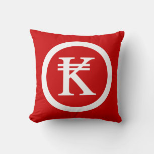 Laos Kip Lao/Laotian Money Sign Kudde