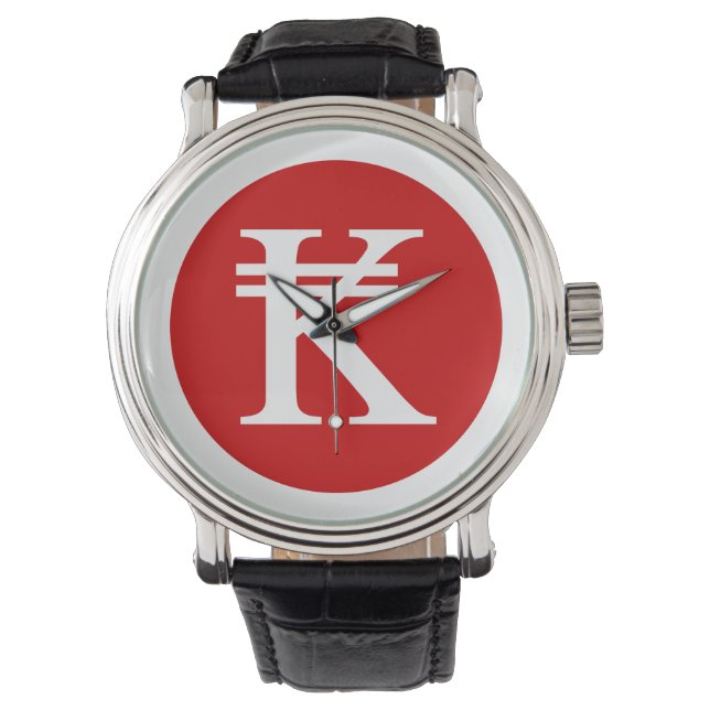 Laos Kip Lao / Laotisk valutasymbol Armbandsur (Framsida)