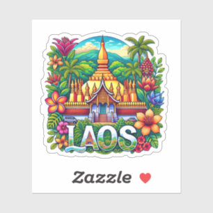 Laos Klistermärken