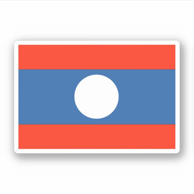 Laos Klistermärken (Framsida)