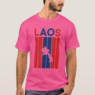 Laos Land Gräns T Shirt