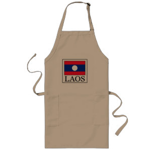 Laos Långt Förkläde