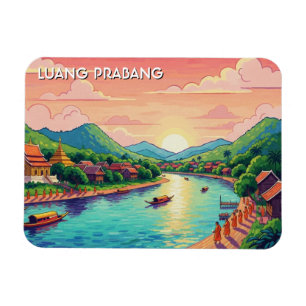 Laos Luang Prabang Resa Magnet