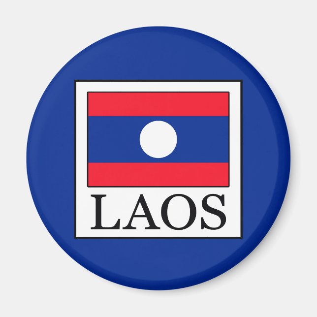 Laos Magnet (Framsidan)