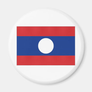 Laos medborgareflagga magnet