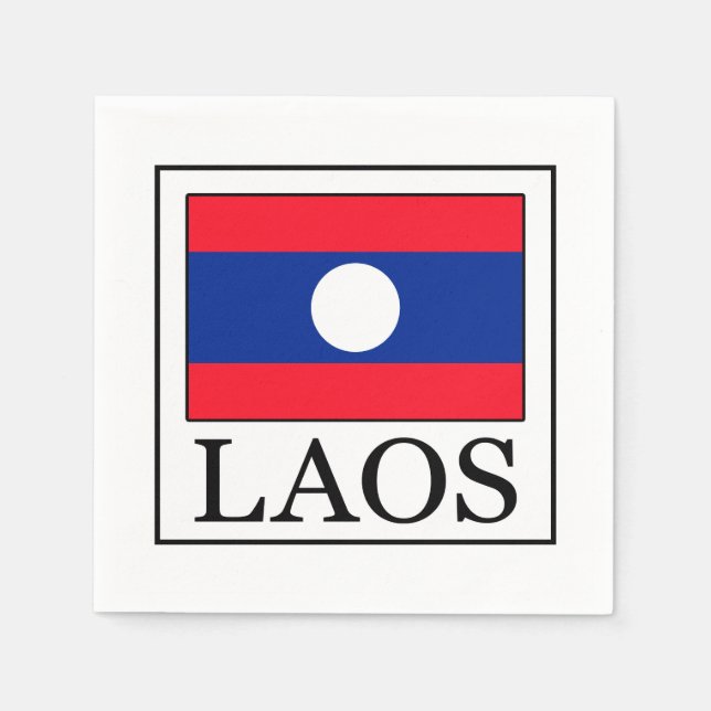 Laos Pappersservett (Framsidan)