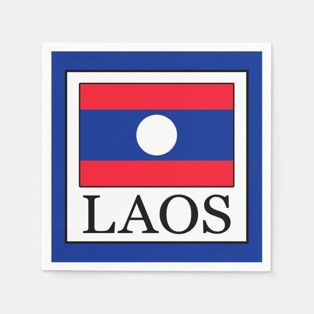 Laos Pappersservett (Framsidan)