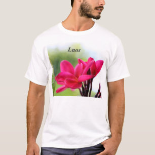 Laos Plumeria Tee Shirt