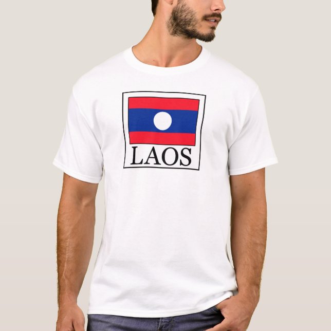 Laos Shirt Tee Shirt (Framsida)