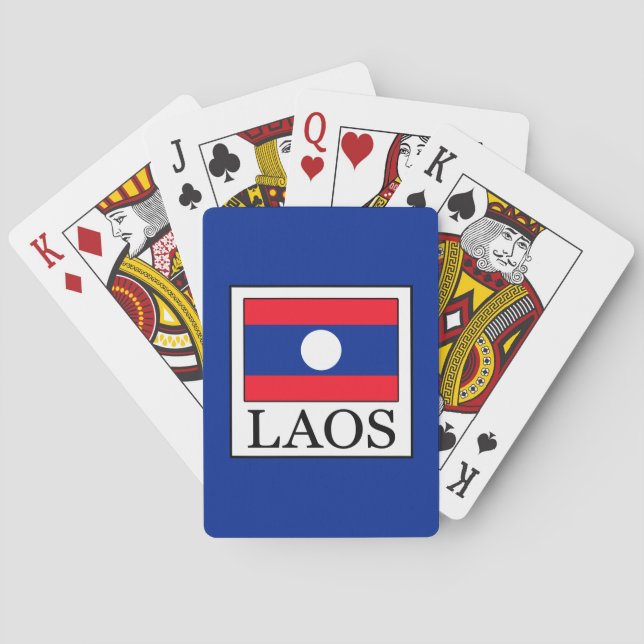 Laos Spelkort (Baksidan)