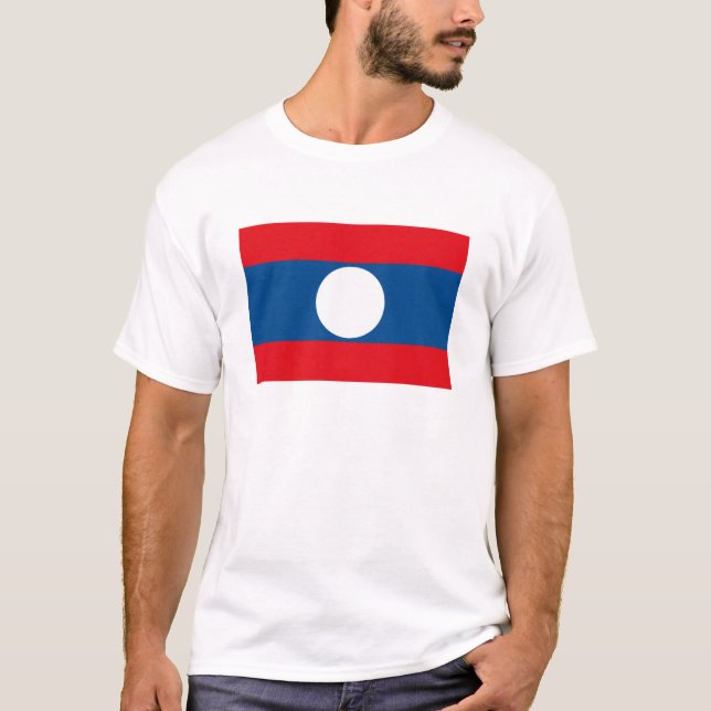 Laos T-tröja Tee (Framsida)