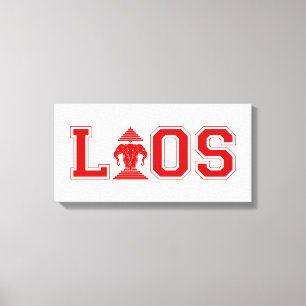 LAOS UNIVERSITETEN CANVASTRYCK