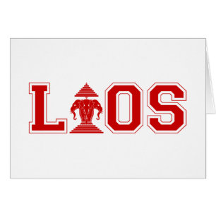 LAOS UNIVERSITETEN HÄLSNINGSKORT