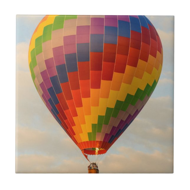 Laos, Vang Vieng.Luftballong Kakelplatta (Framsidan)