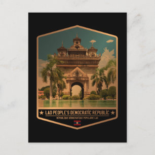 Laos Vykort