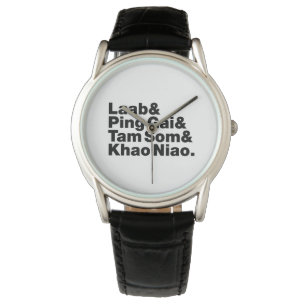 Laotian Street Food Armbandsur